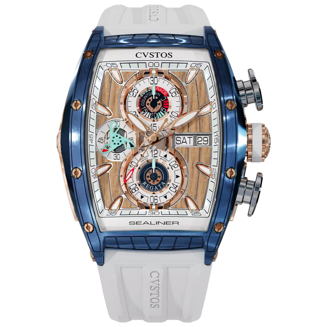 SEALINER CHRONOGRAPH SKYBLUE STEEL